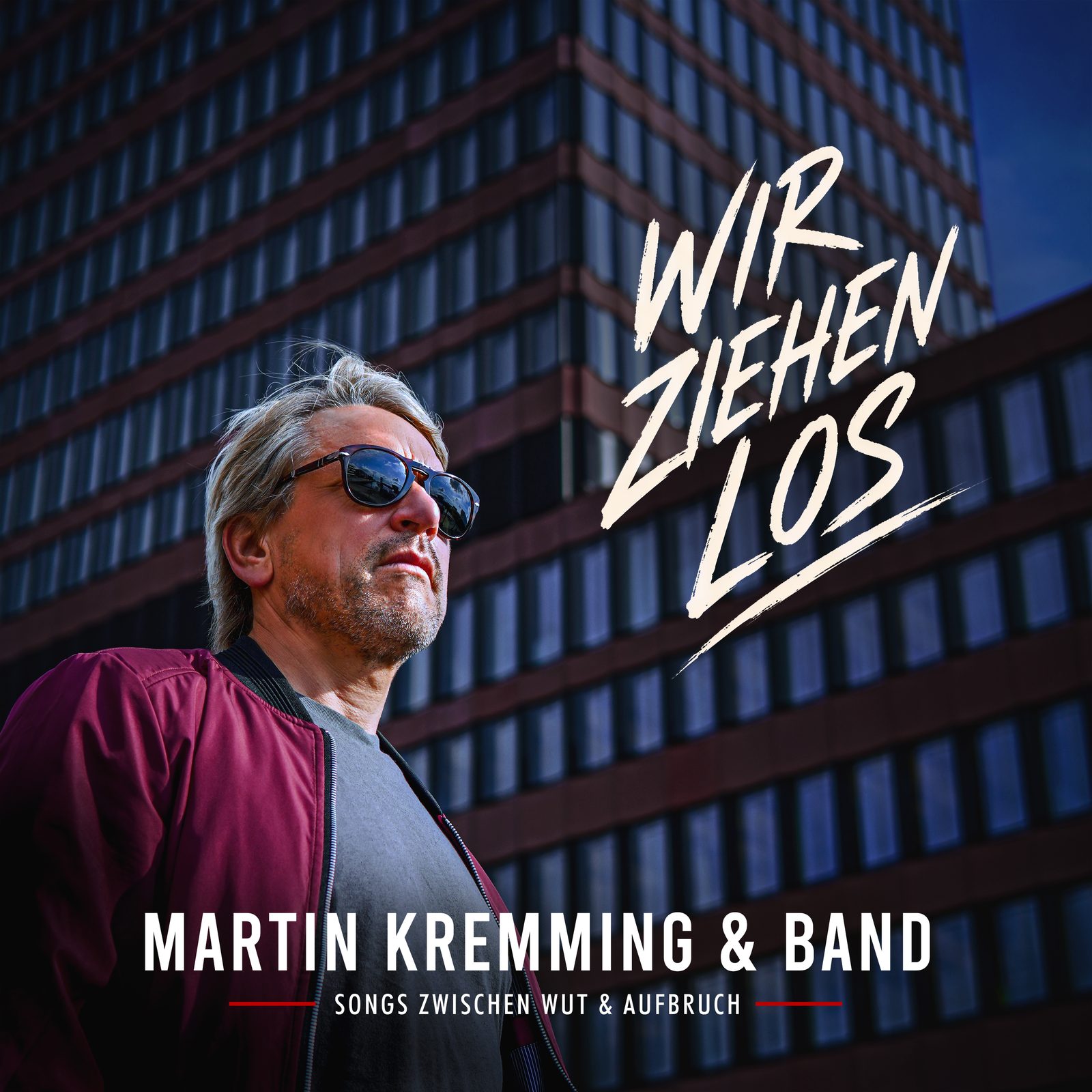 Albumcover Wir ziehen los von Martin Kremming & Band